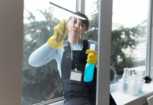 Nettoyage de vitres intérieures et extérieures aux Voivres